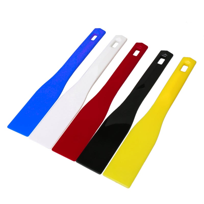 CNBTR 295x45mm Plastic Printing Ink Spatulas Ink Spatulas Scoop Screen Printing Pack of 5 - Image 1